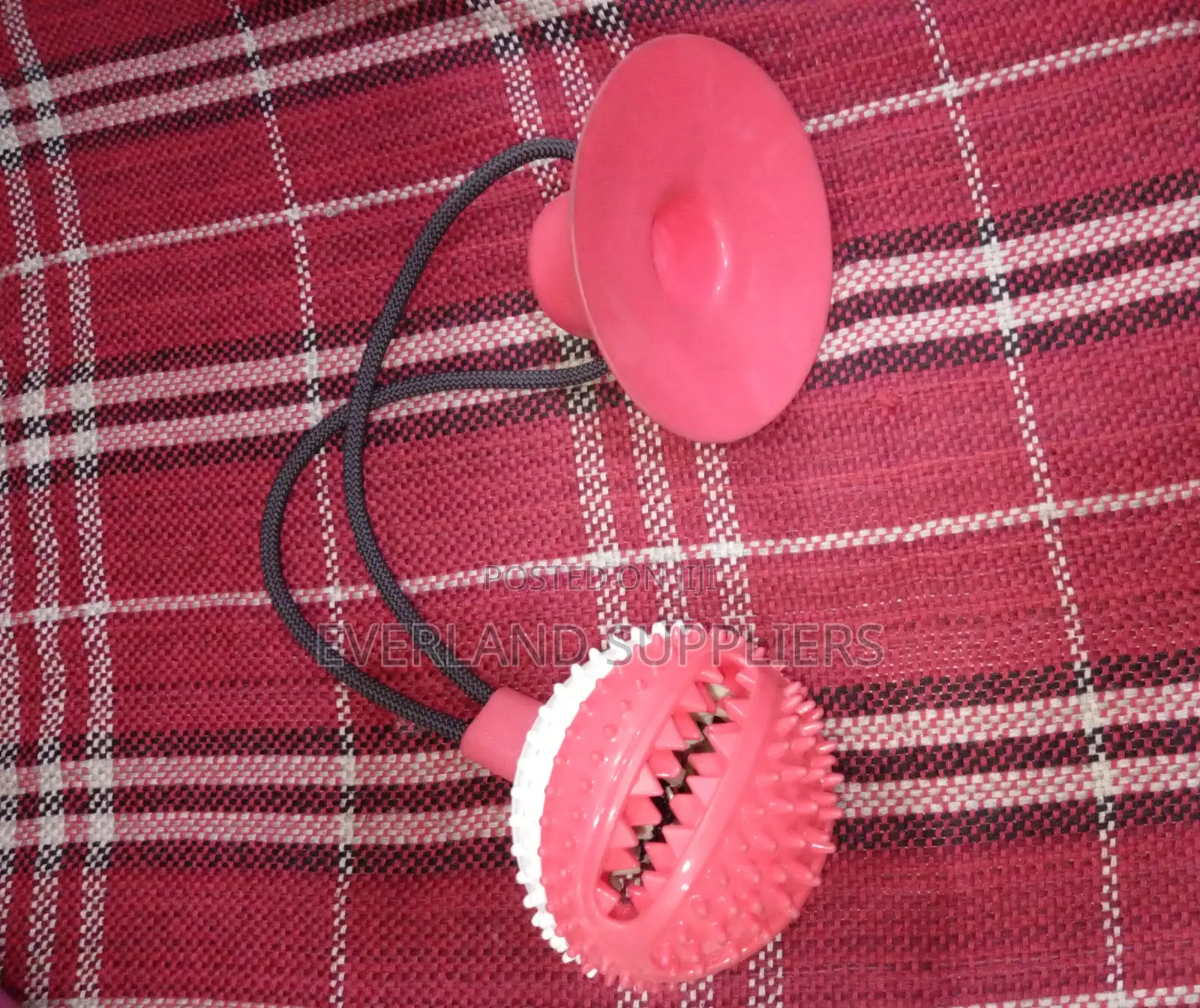Suction Cup Dog Toy Tug of War