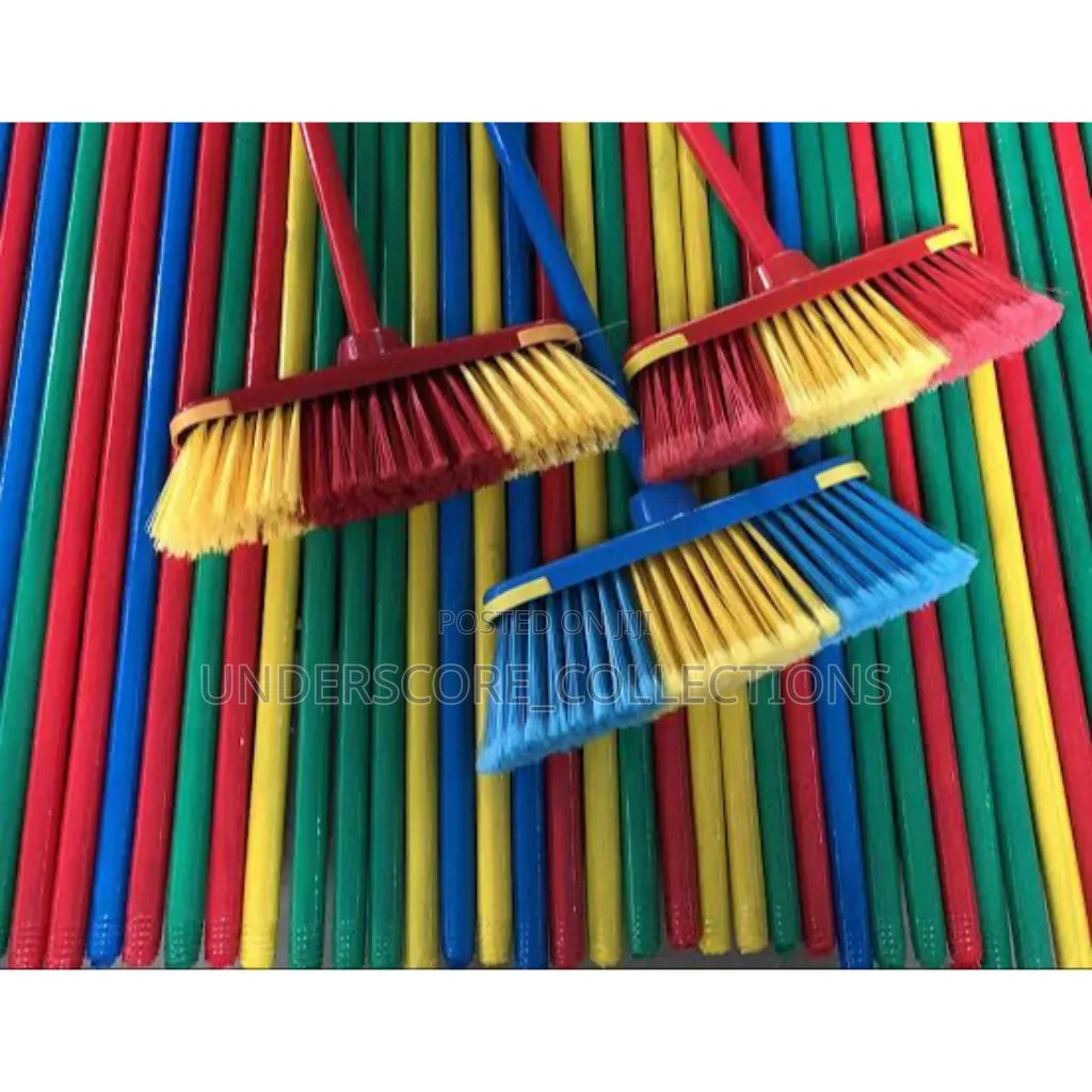 Heavy-Duty Broom or Scrubber