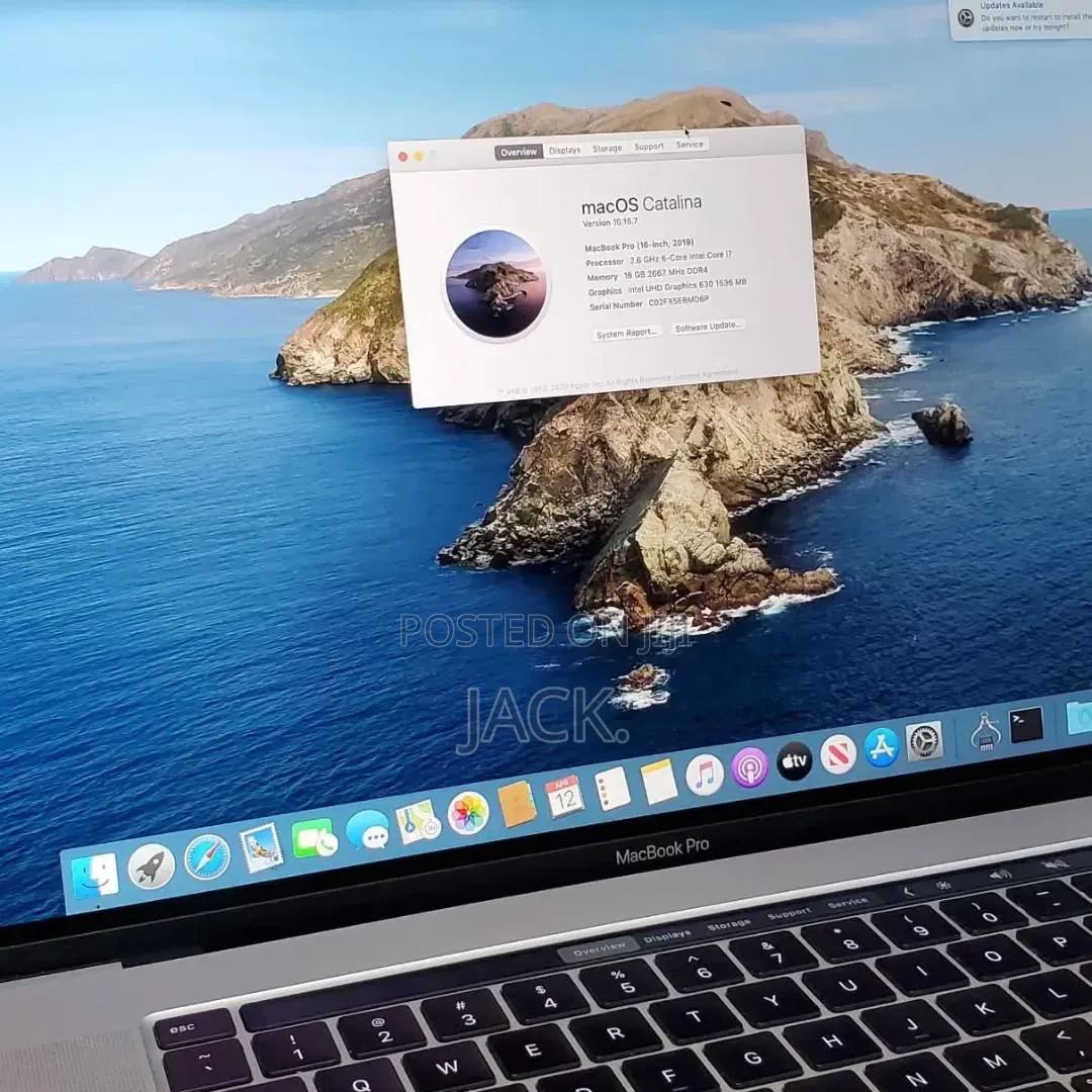 Laptop Apple MacBook 2019 32GB Intel Core i7 SSD 512GB