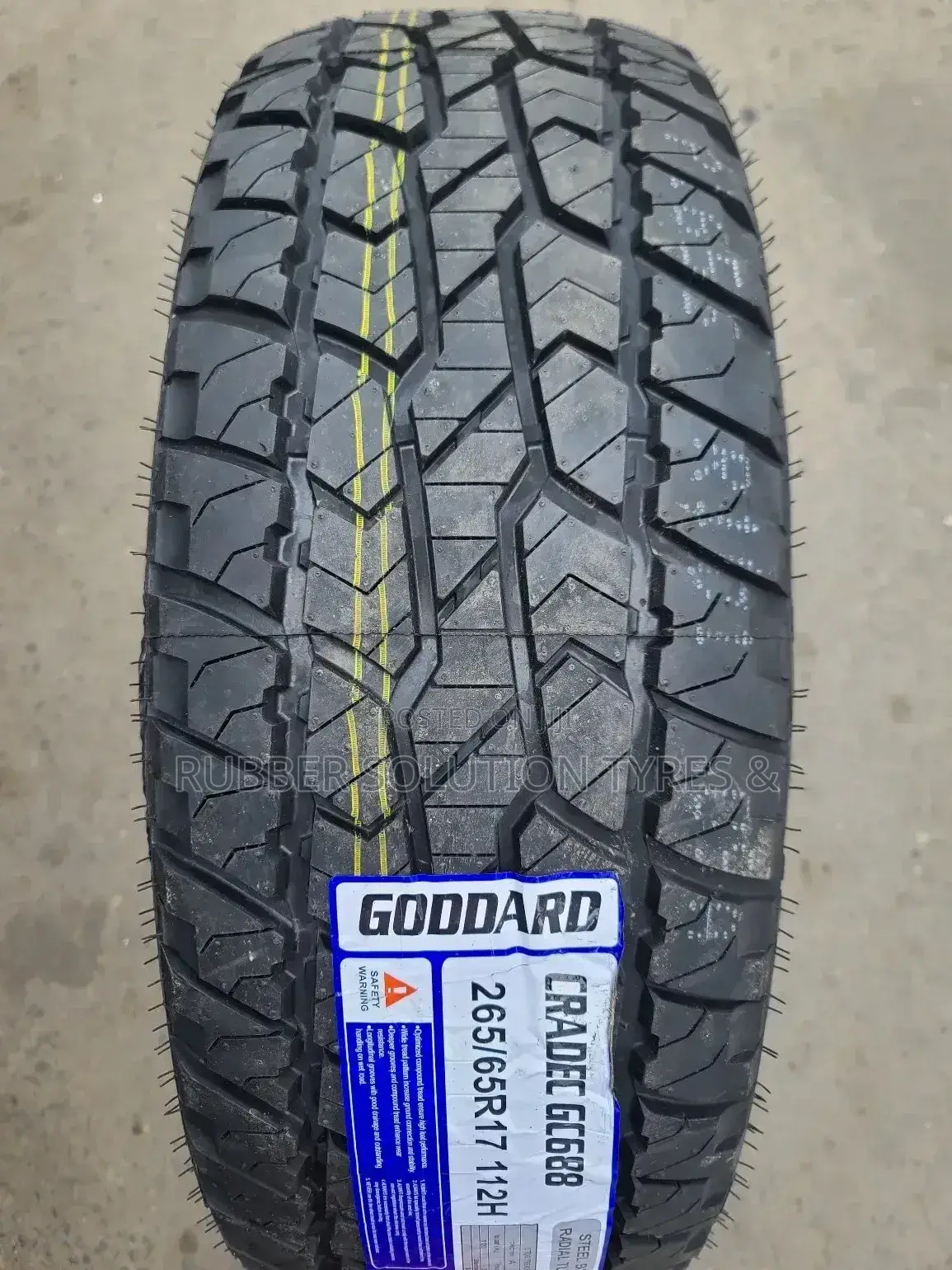 265/65r17 Goddard Tyres 112h Cradec Gc688