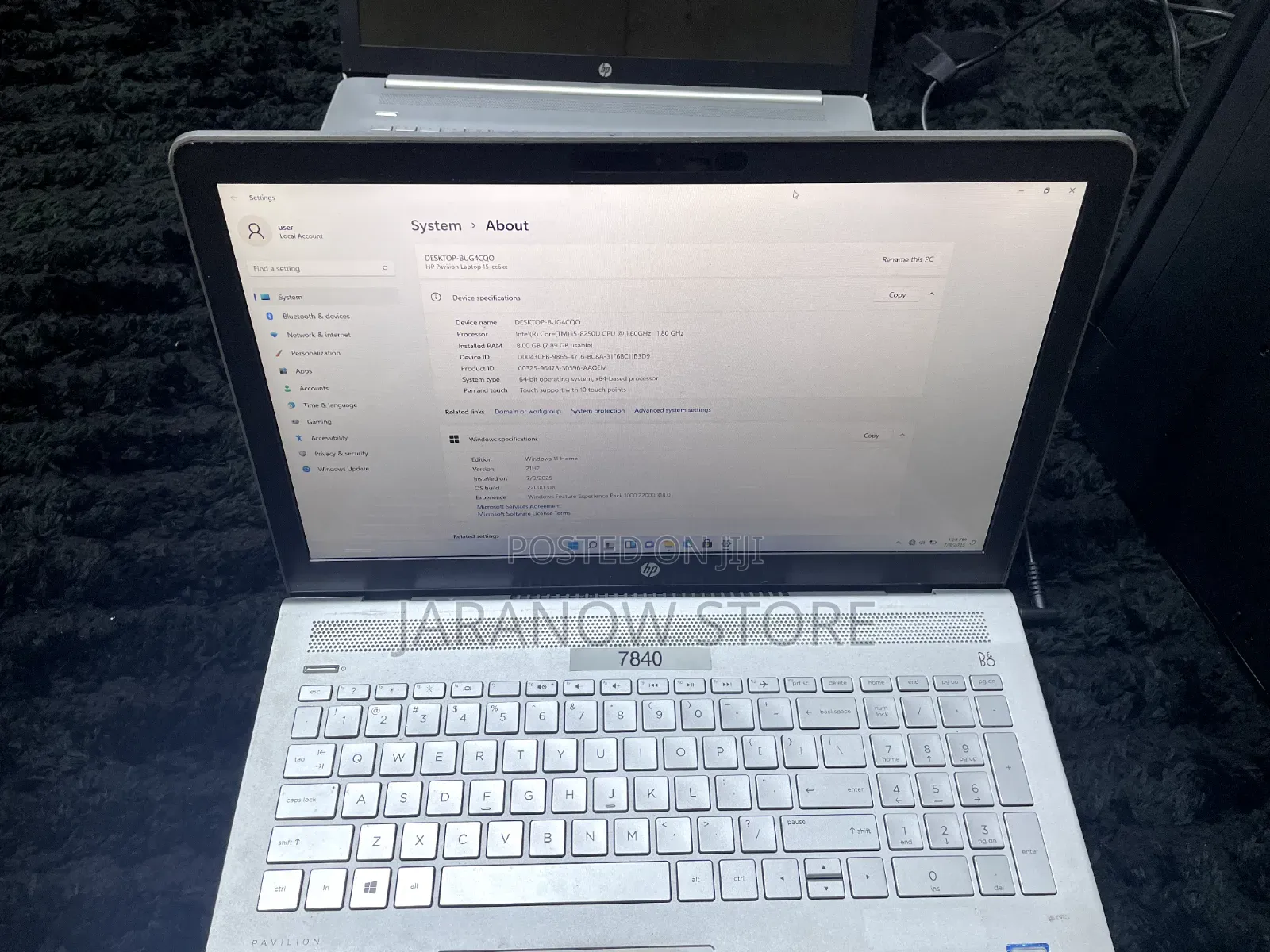Laptop HP 15 8GB Intel Core i5 SSD 1T