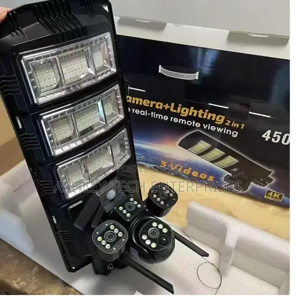 Premium Floodlight 4g 2 in 1solar Security System