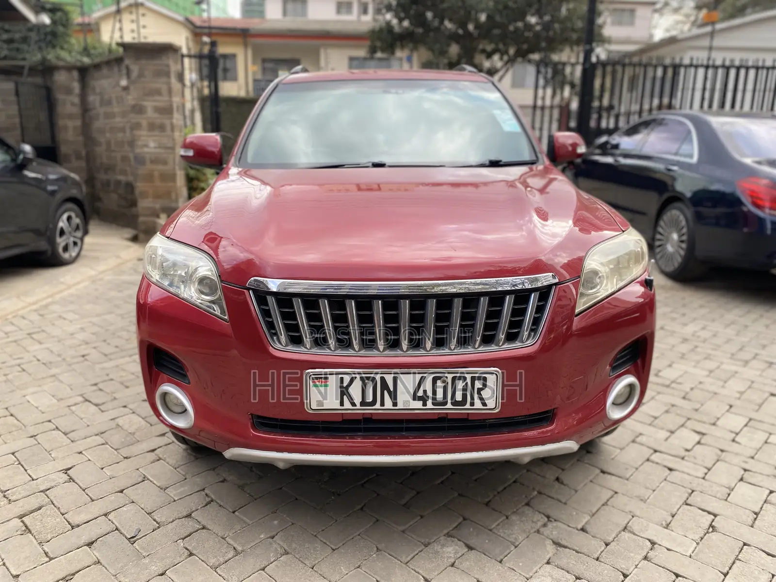 Toyota Vanguard 2009 Red
