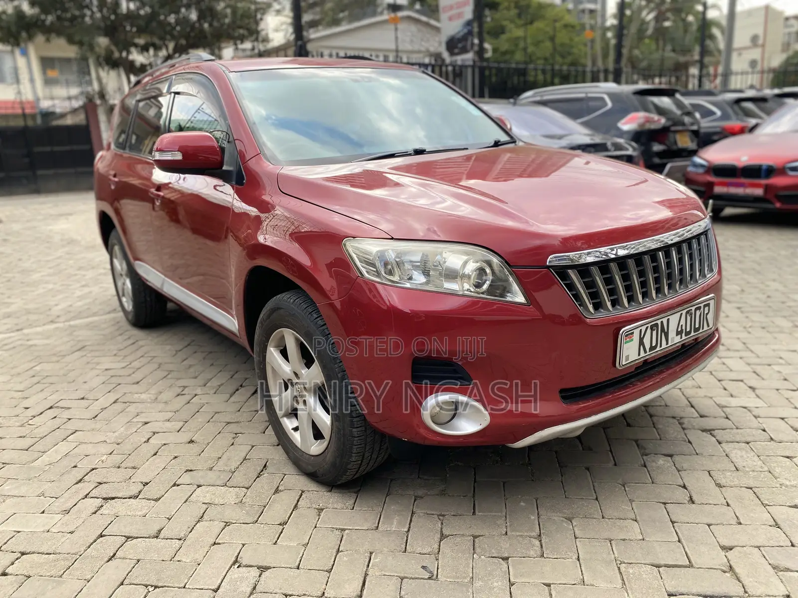 Toyota Vanguard 2009 Red