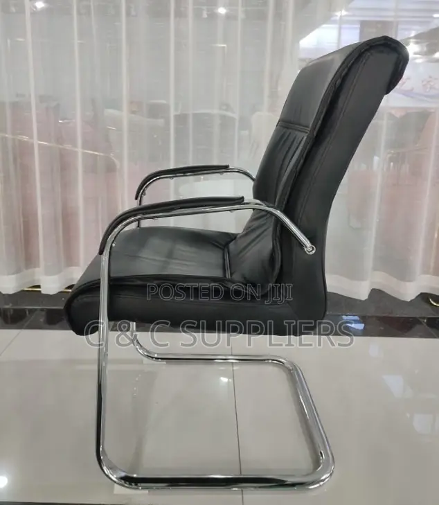 Office Leather Guest Chair.