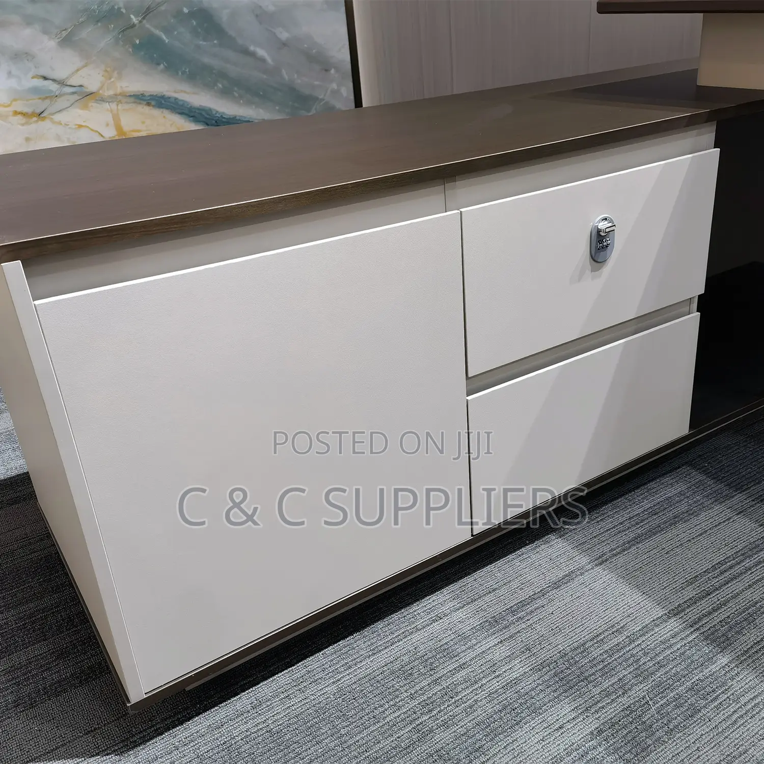 L-Shaped Office Desk-1800mm