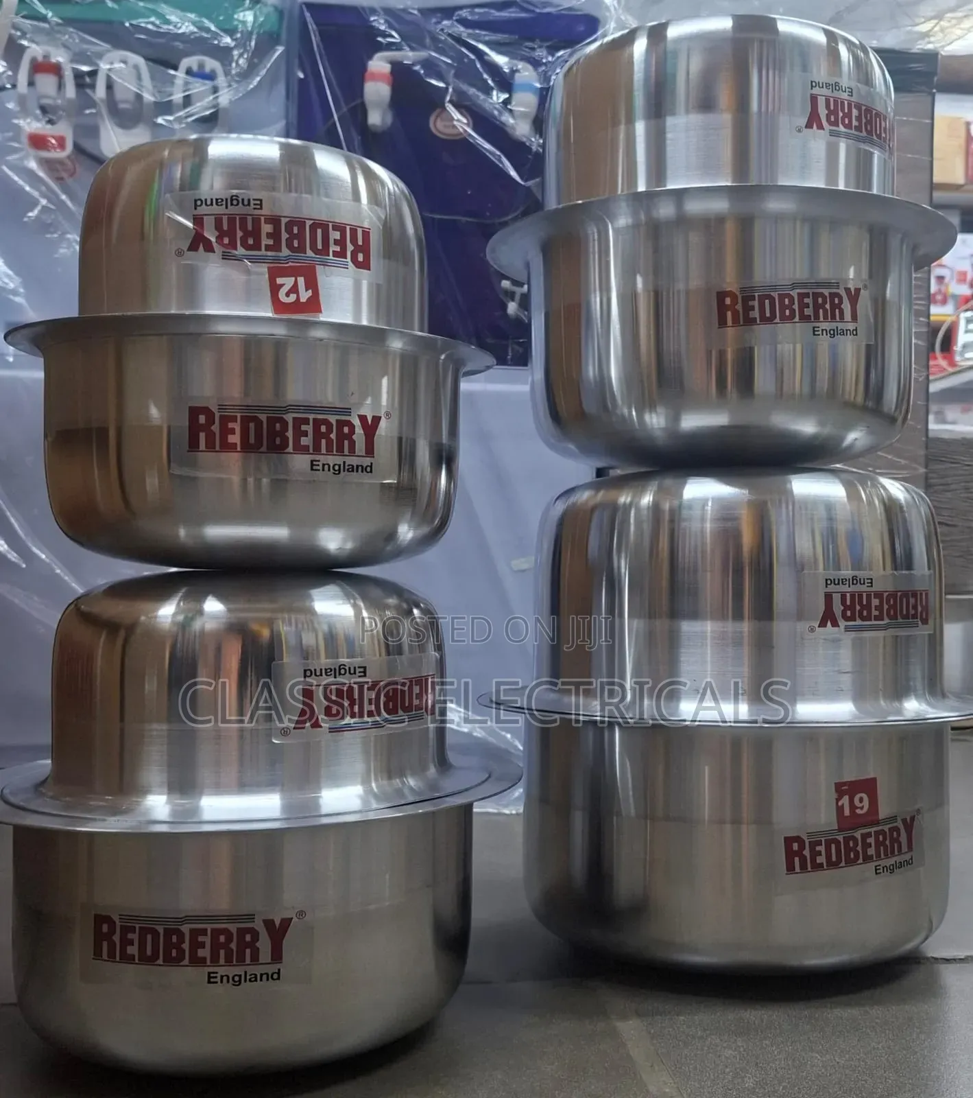 8 PCS Redberry Sufurias