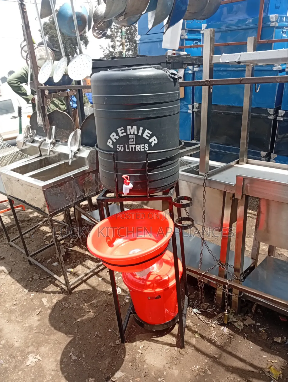 Quality Hands Washing Station Machine.