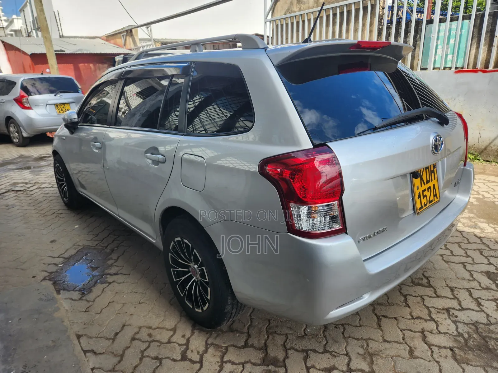 Toyota Corolla Fielder 2015 Silver