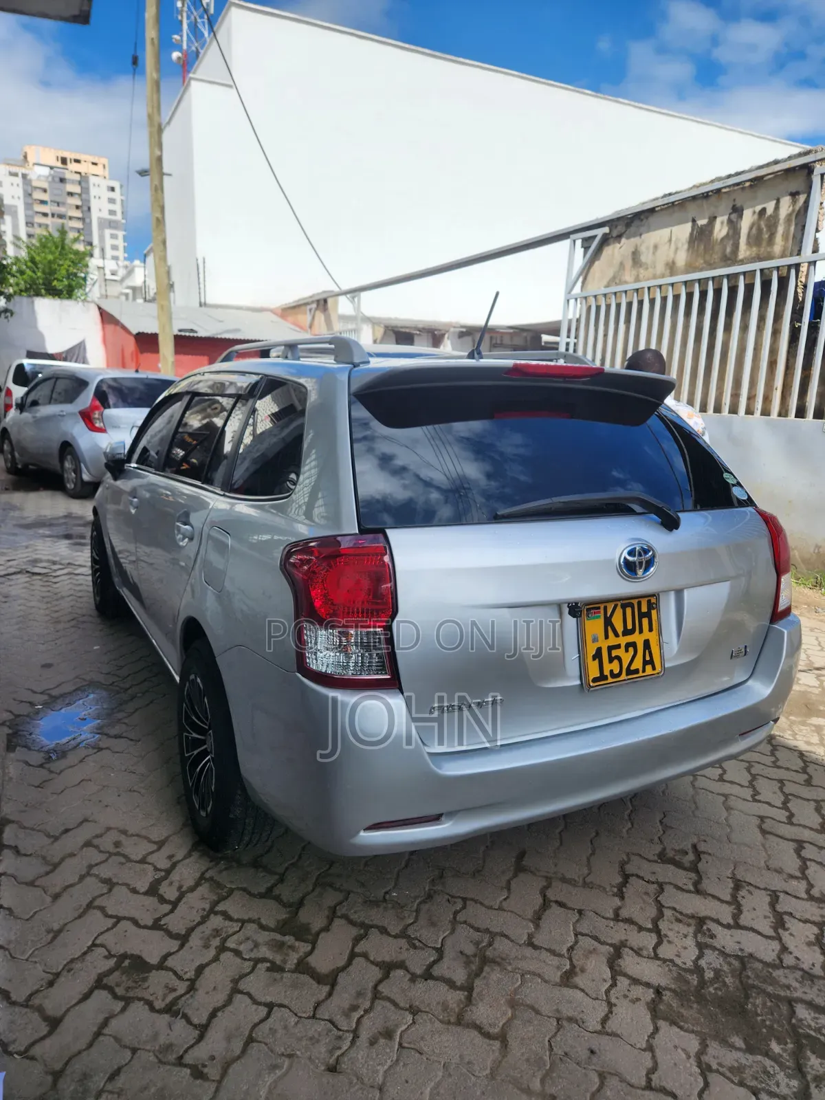 Toyota Corolla Fielder 2015 Silver