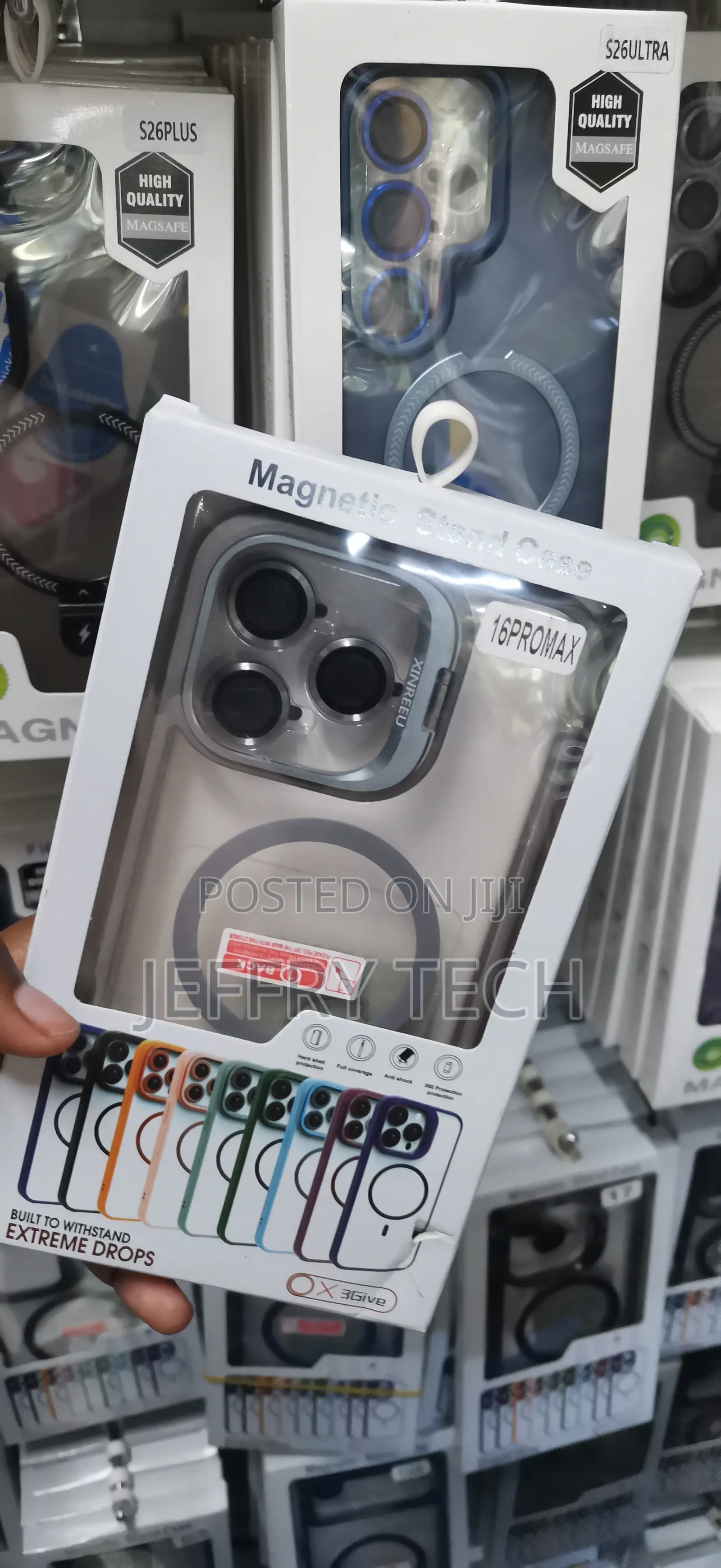 iPhone 16 Pro Max, Full-Body Shockproof Defense Cover