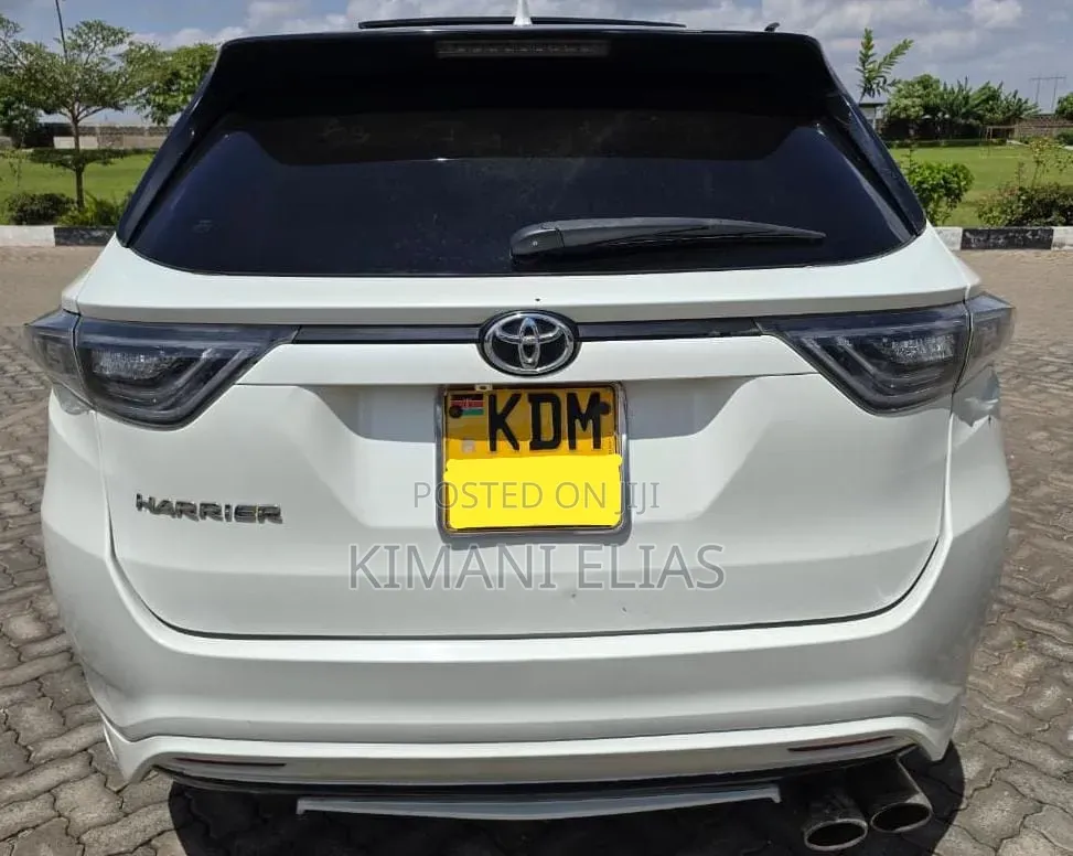 Toyota Harrier 2016 White