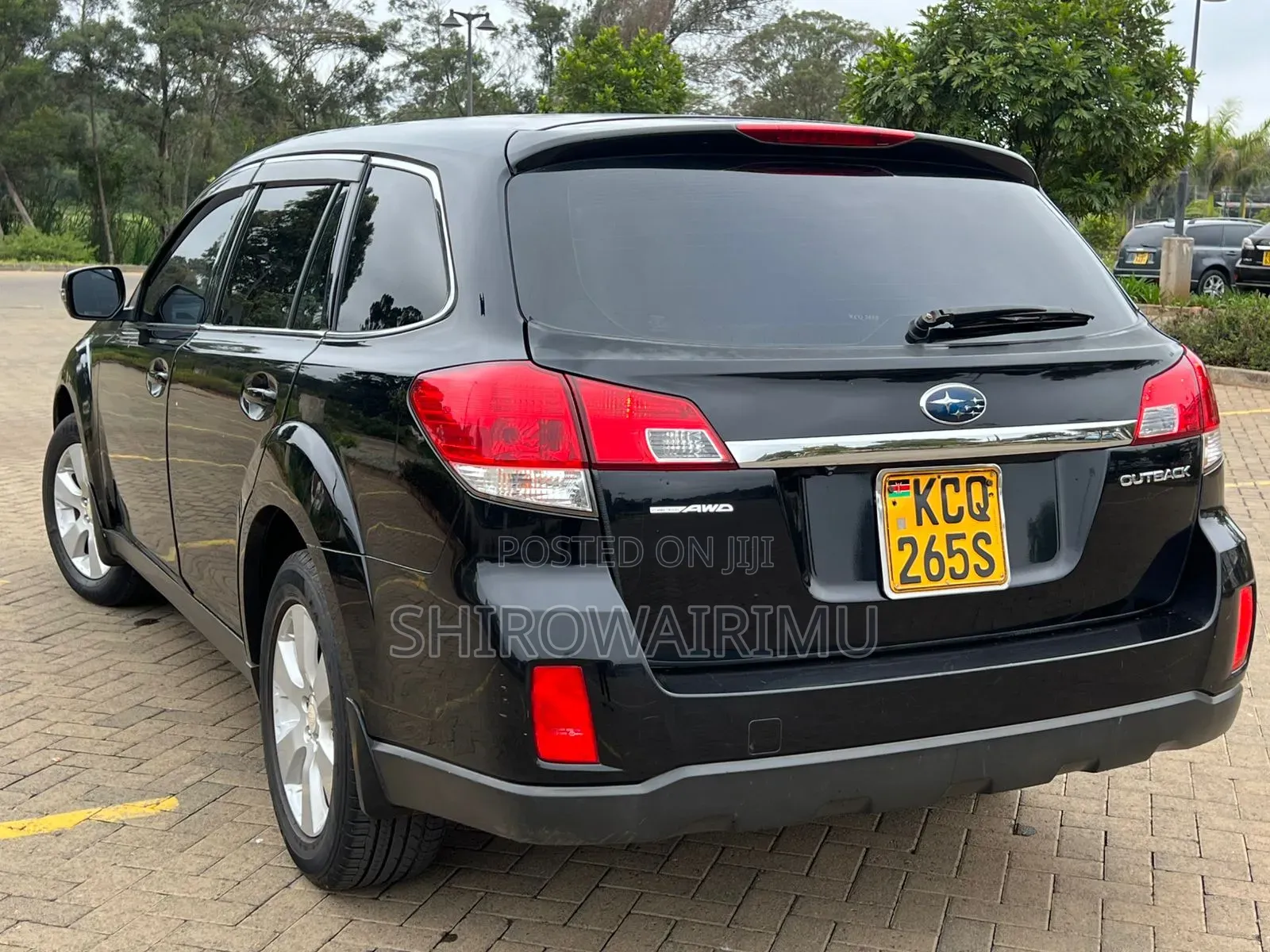 Subaru Outback 2011 Matt Black