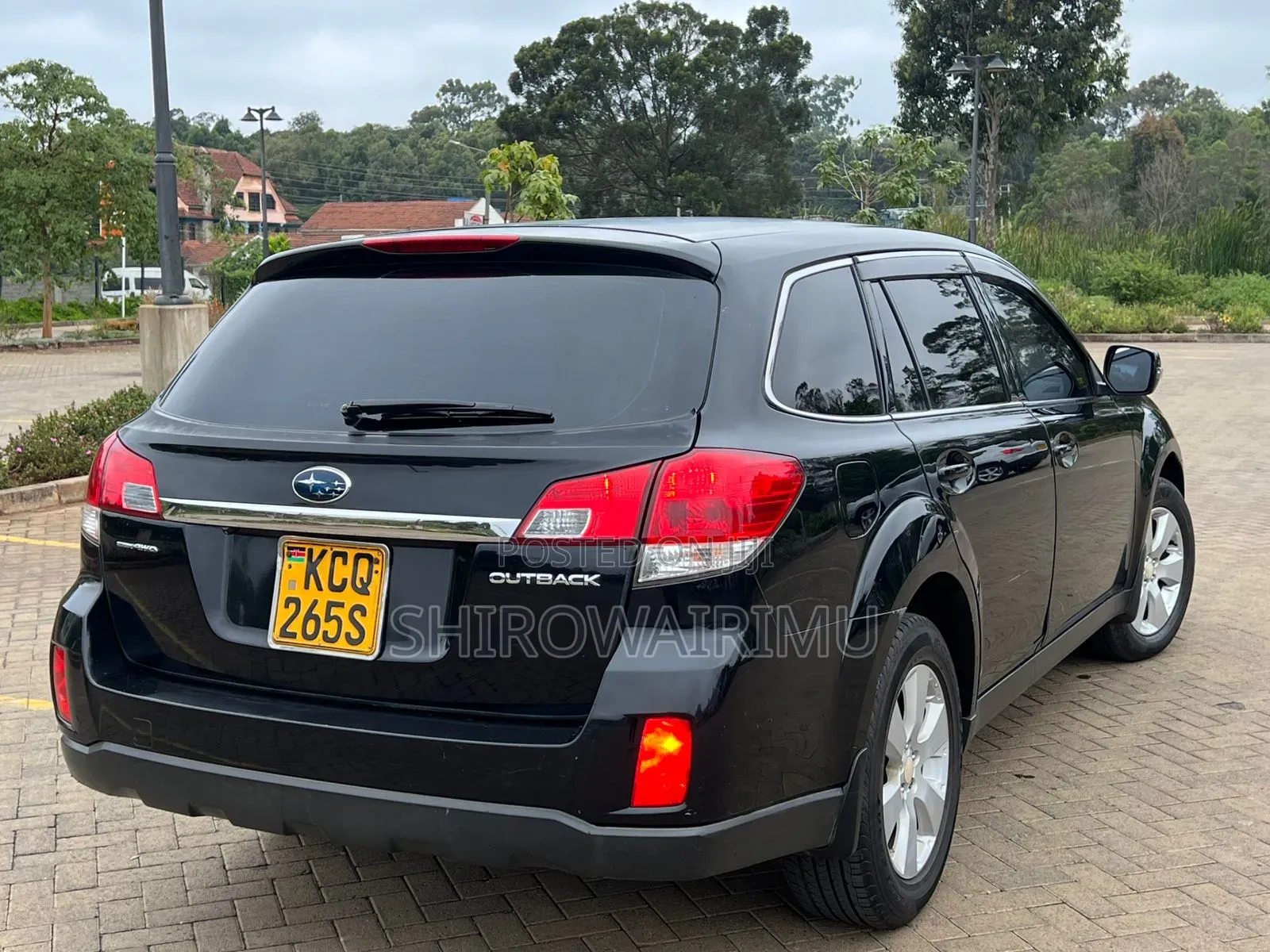 Subaru Outback 2011 Matt Black