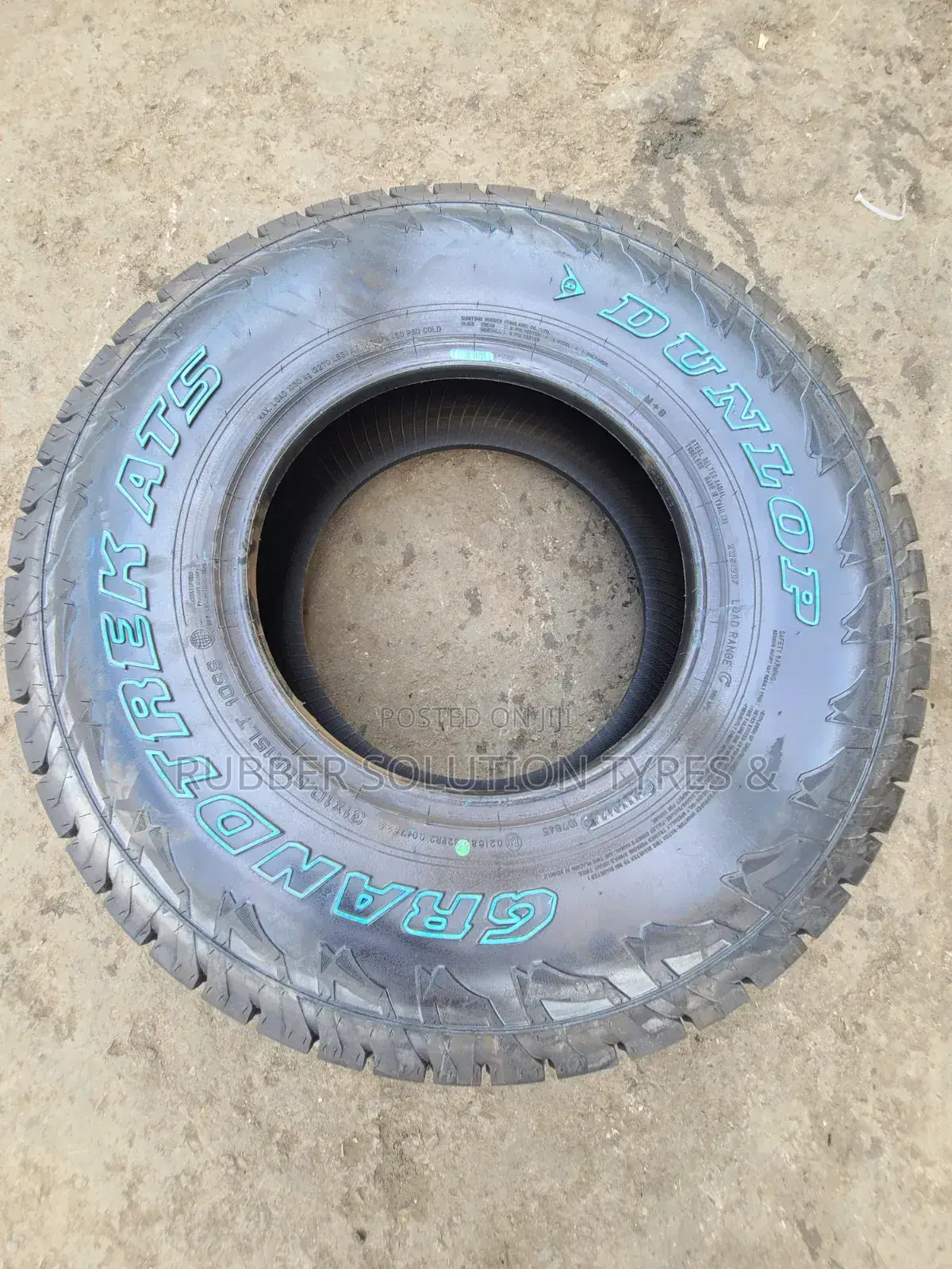 31x10.50 R15 Dunlop Tyres 109s Grandtrek a/T5 All-Terrain