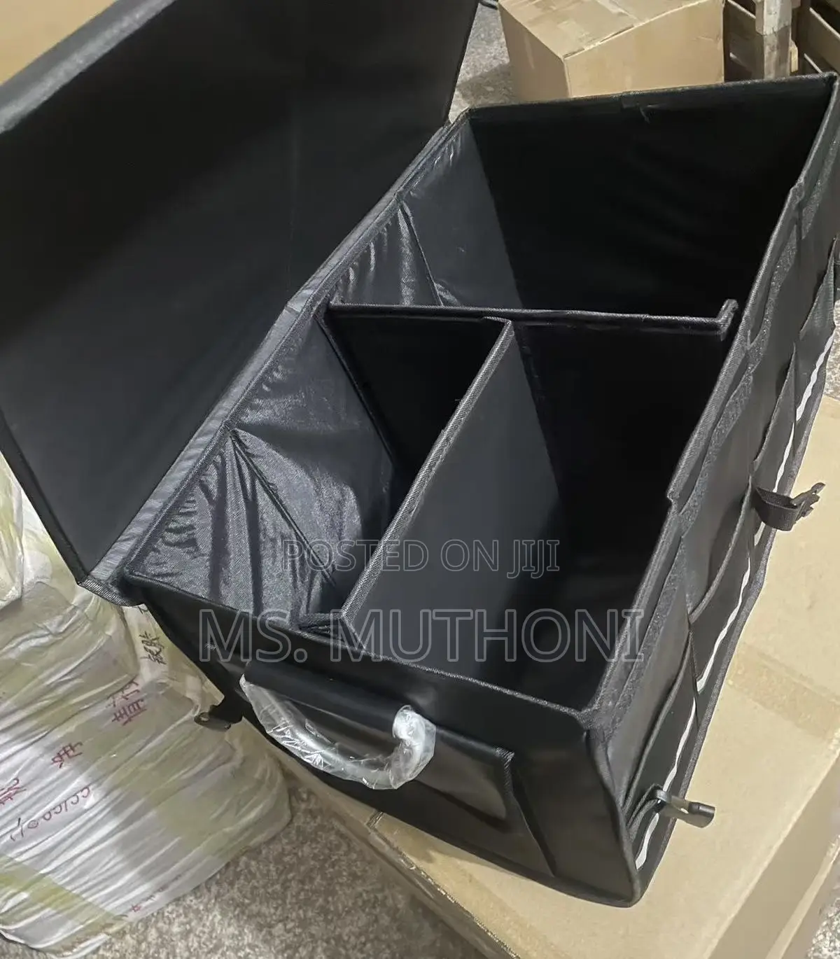 Large Size 60 Cm Heavy Duty Foldable Premium Car Trunk Boot Organizer