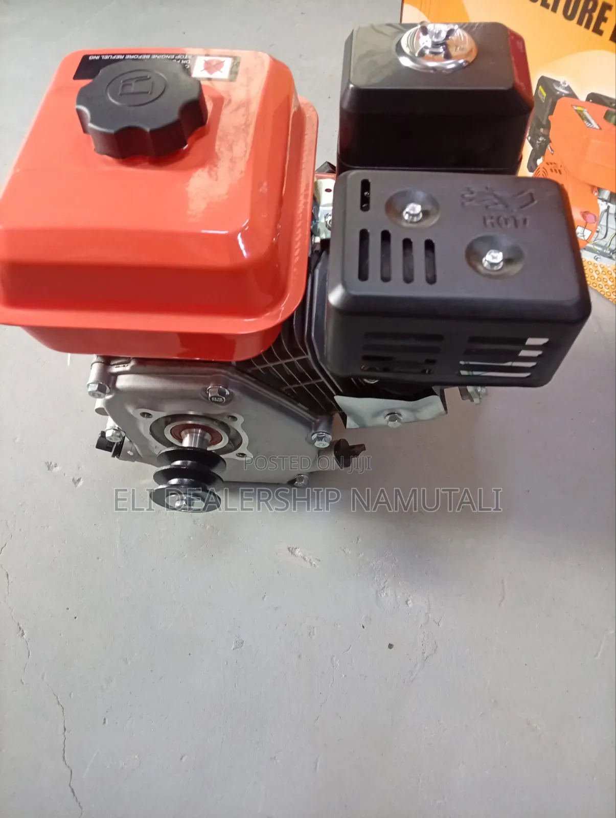 Astramilano 4-Stroke 7.5hp Petrol Engine for Chaff Cutters Water Pumps
