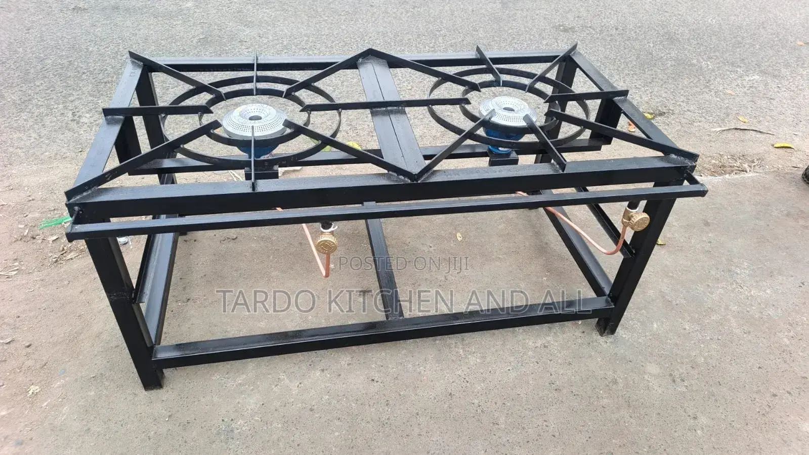 2 Burner Metallic Heavy Gauge/Cooker