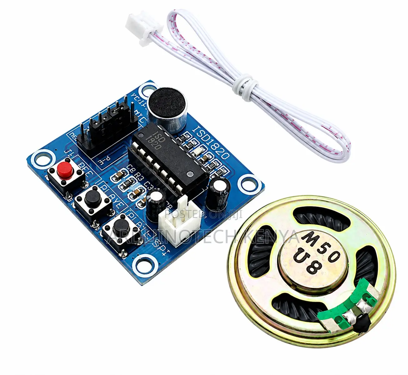 Isd1820 Sound Voice Recording Playback Module With Onboard Microphone
