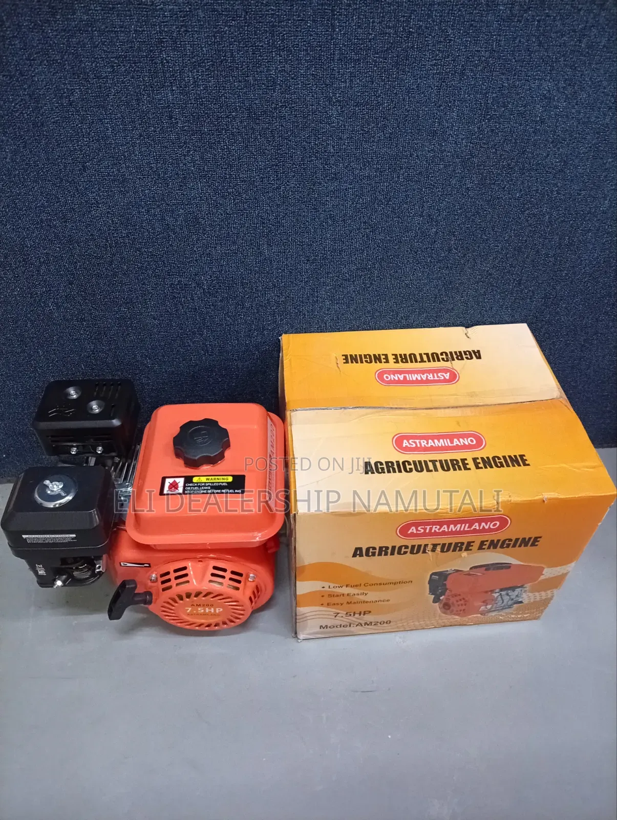 Long-Lasting 4-Stroke Gasoline Engine for Agricultural Equipment