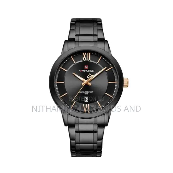 Naviforce Nf9254 Royal Date Edition Watch Black