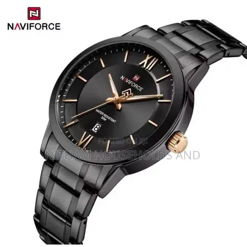 Naviforce Nf9254 Royal Date Edition Watch Black