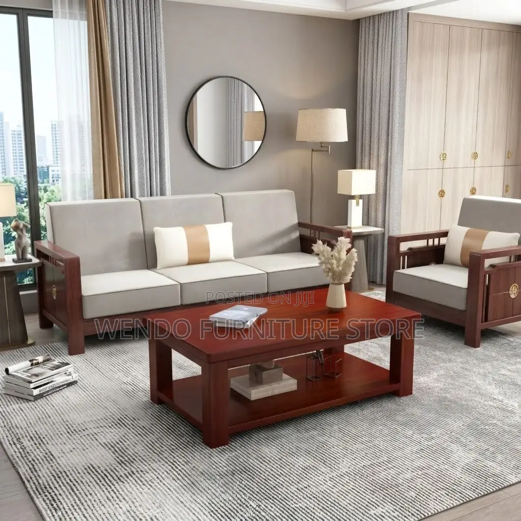 Coffee Table; Mahogany 1.2m Executive Front Office Coffee Table