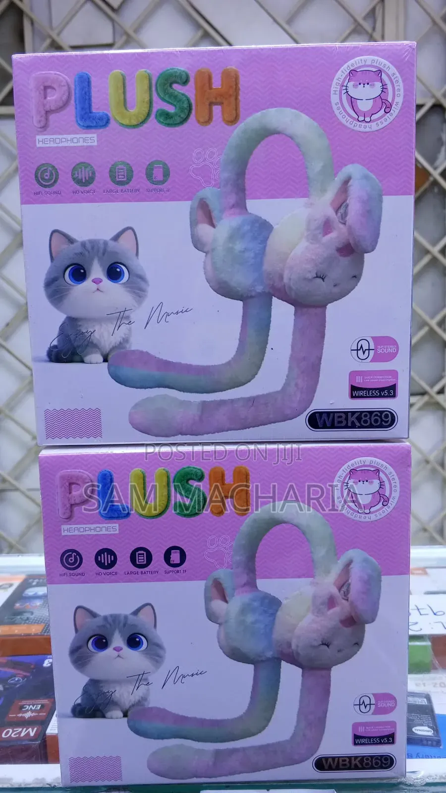 Plush Kids Headphones
