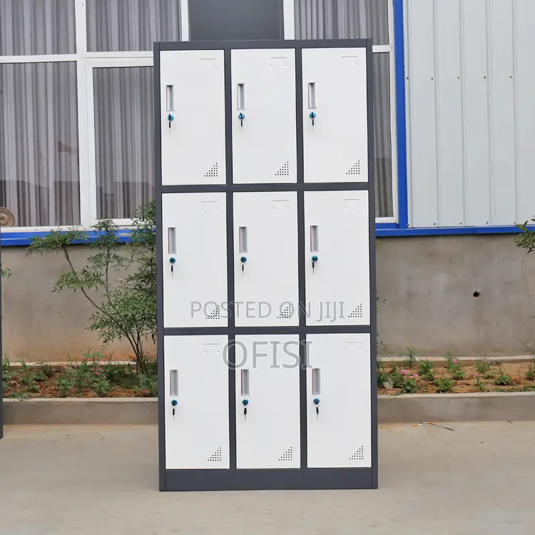 9-Locker Office Cabinet