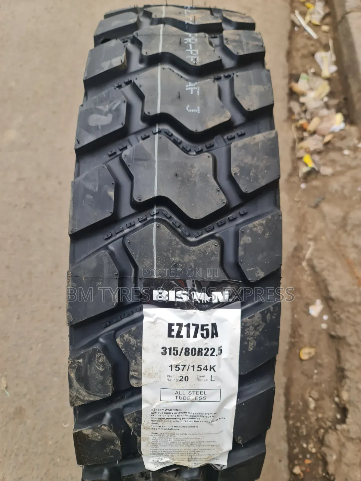 315 /80 R22.5 Bison Tires (Diff)