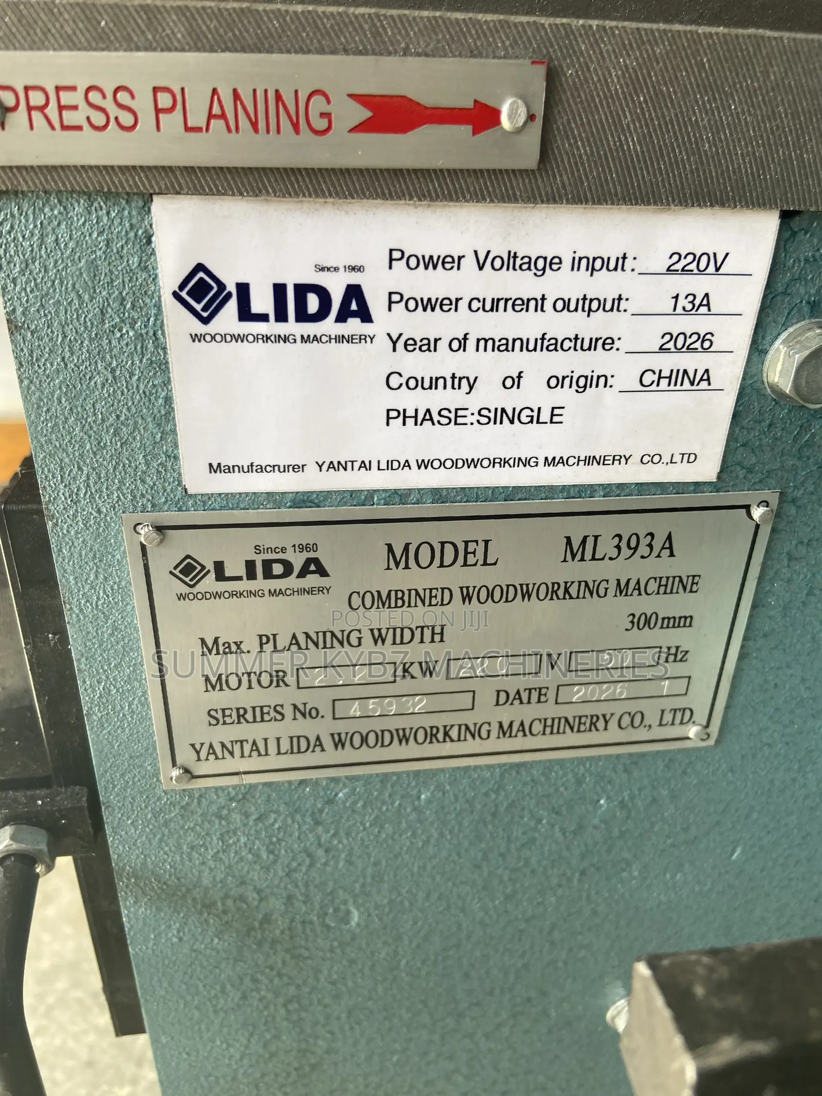 Lida Ml393 or Ml393b Multipurpose