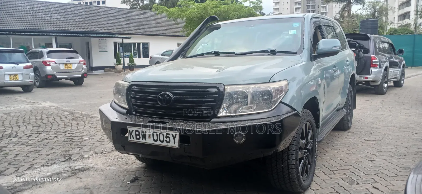Toyota Land Cruiser 2009 Blue