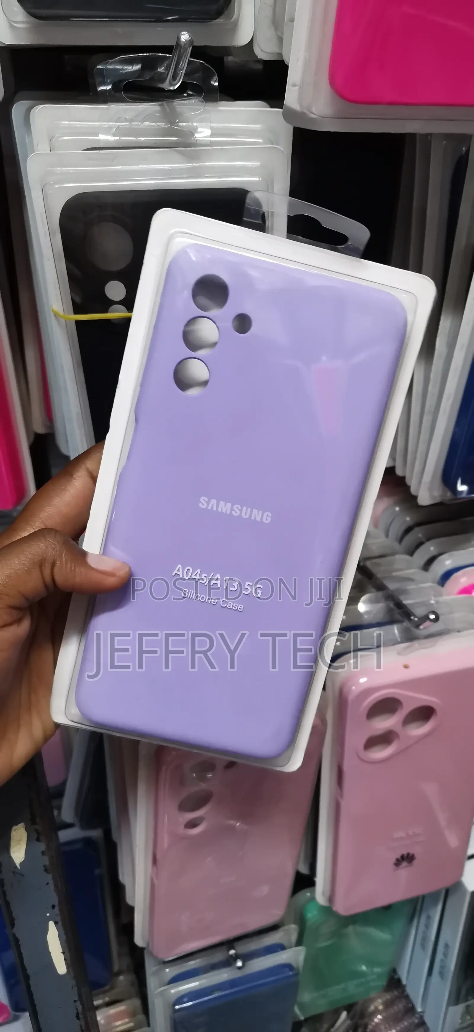 Samsung Galaxy A04s Lilac Silicone Phone Case