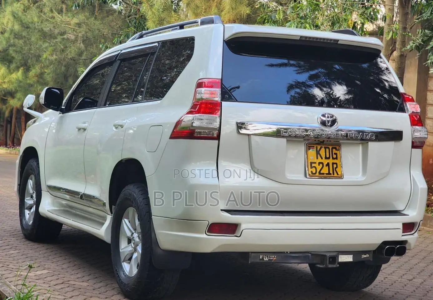 Toyota Land Cruiser Prado 2016 White