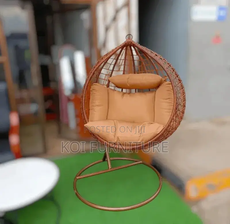 Home Cahirs; Rotating Ratttan Garden Hammock Swing Chairs