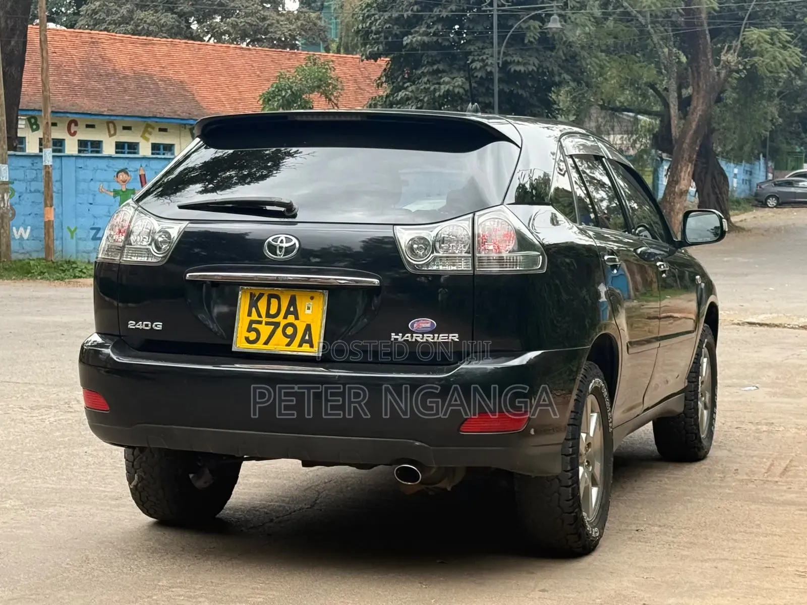 Toyota Harrier 2012 Matt Black