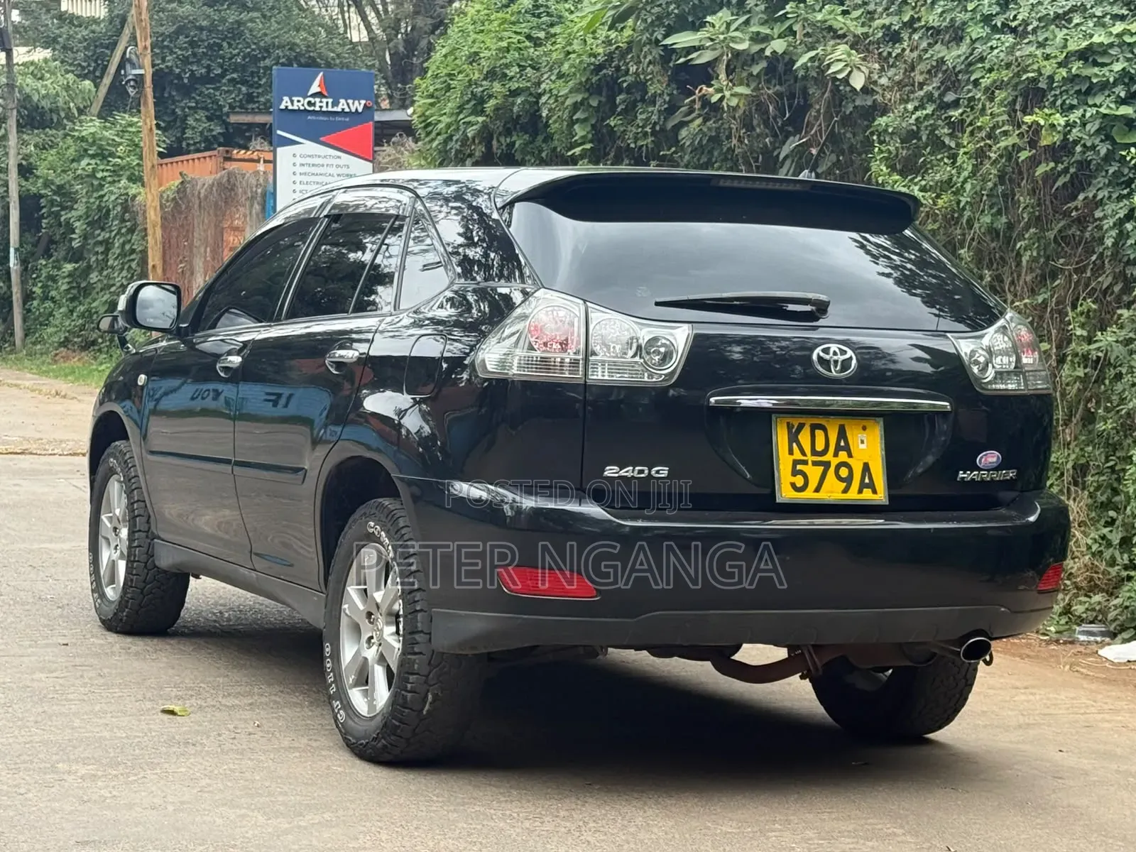 Toyota Harrier 2012 Matt Black