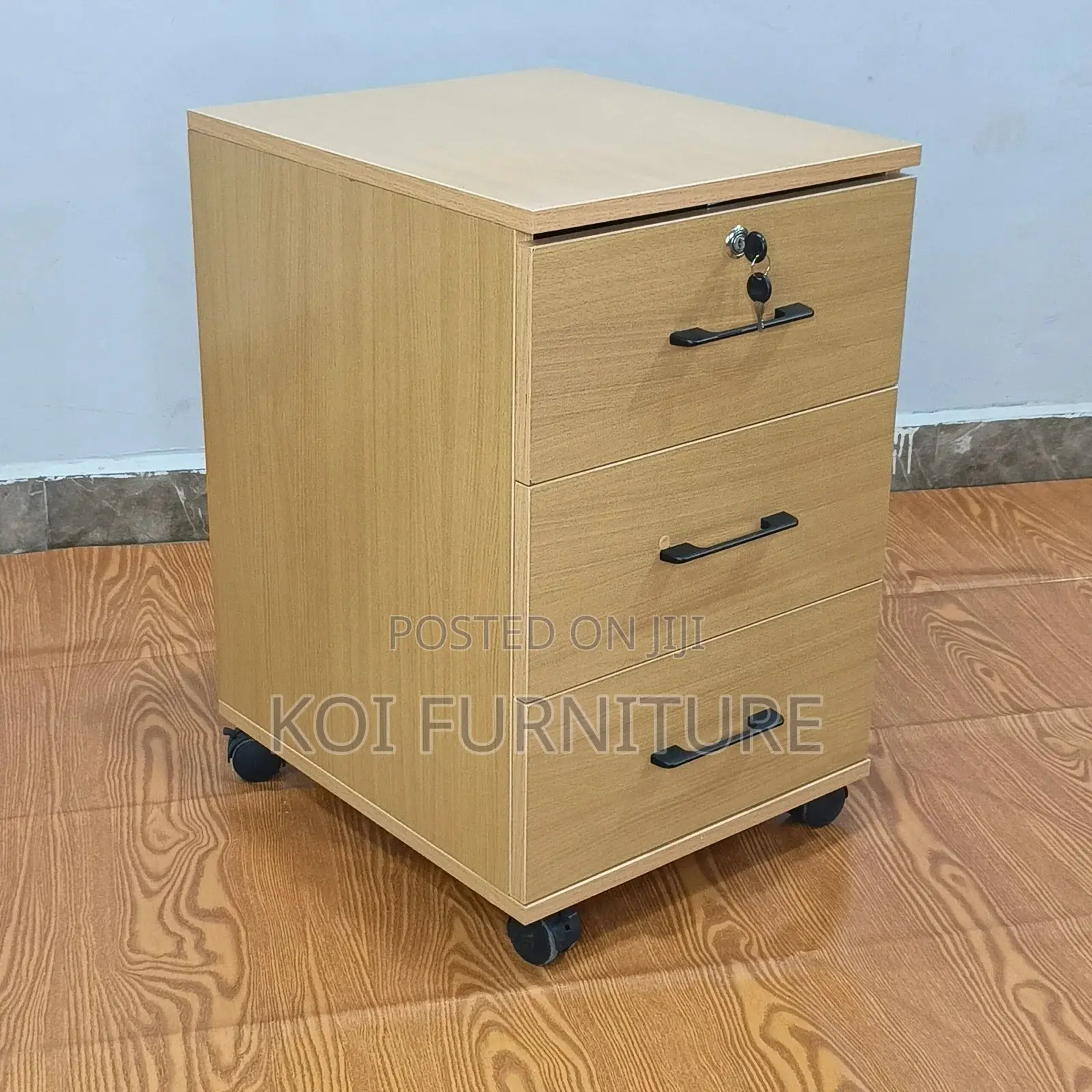 Office Cabinet; Three Locks Wooden Cabinet