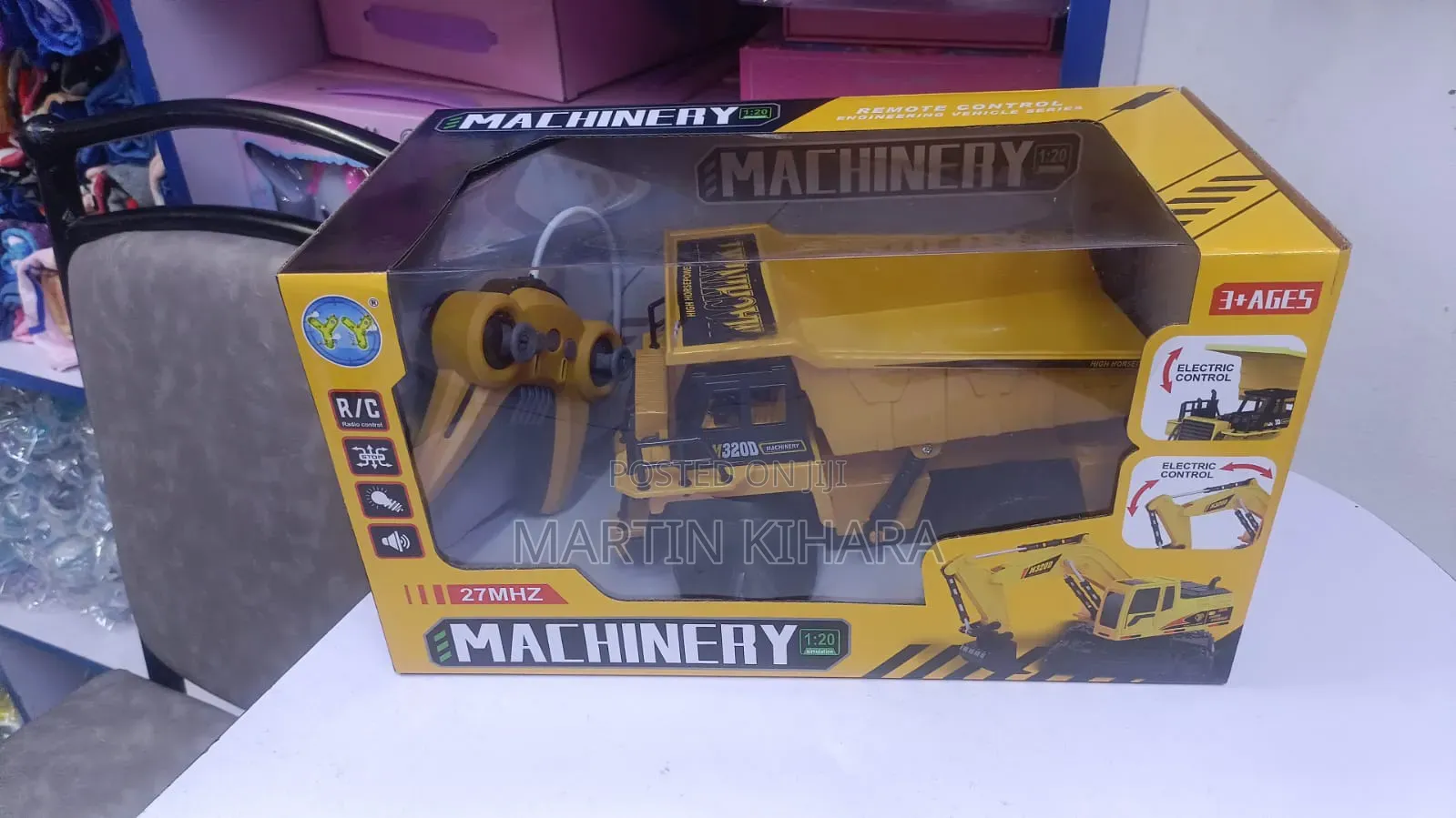 Remote Control Tipper Truck Toy