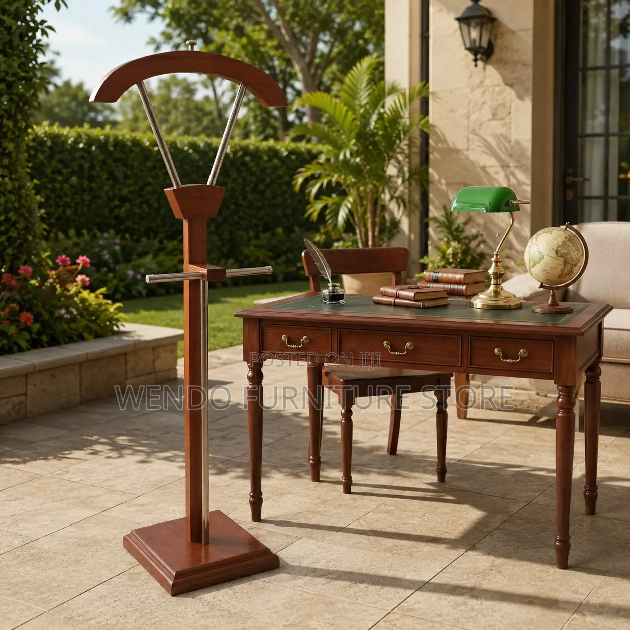 Dressers; Mahogany Office Coat Hangers