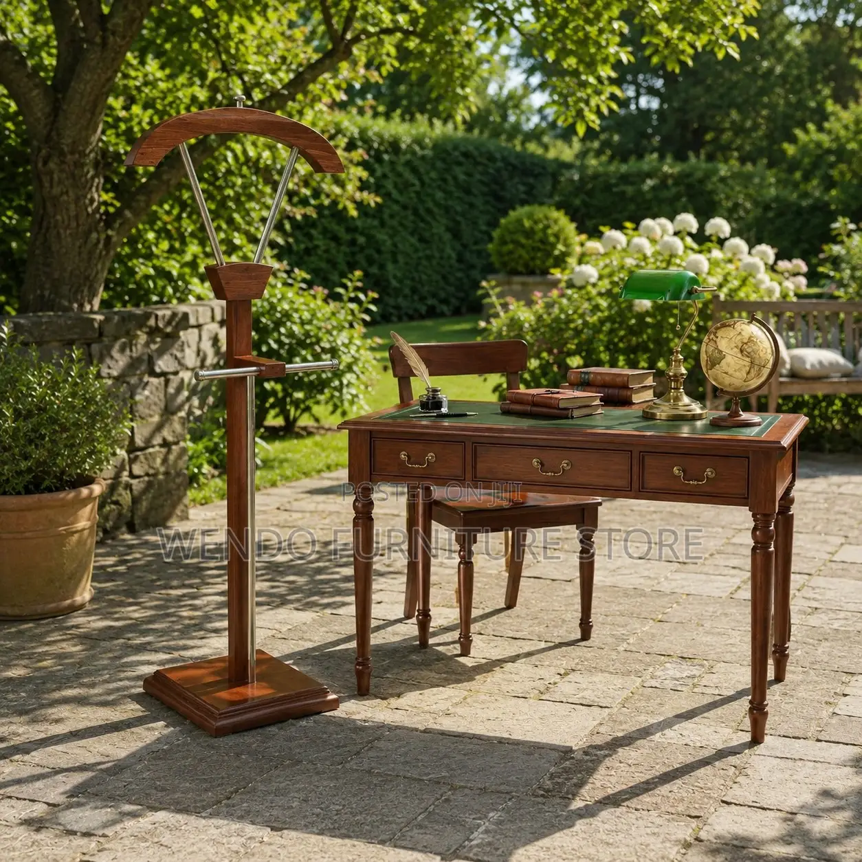 Dressers; Mahogany Office Coat Hangers
