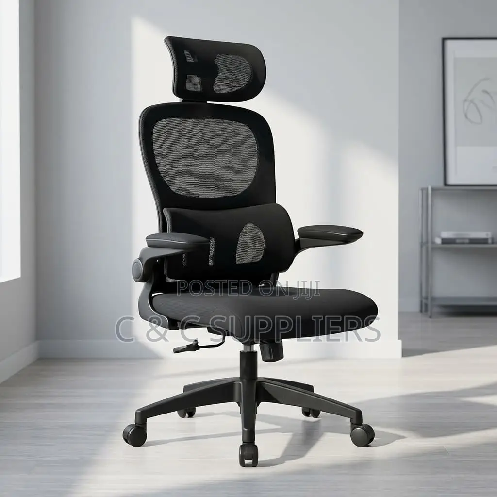 Office Ergonomic Chair With Flipping Arms