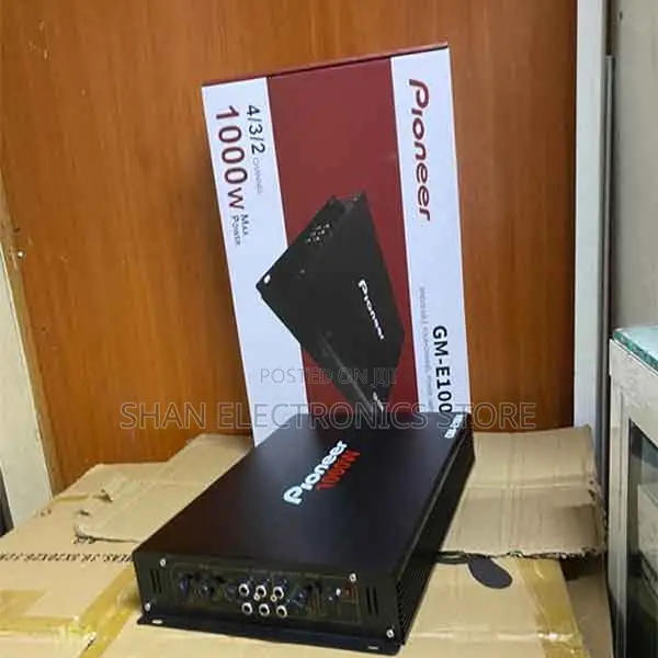 High Power Pioneer 4 Channel Amplifier Gm E7004 Bridgeable 1000watts