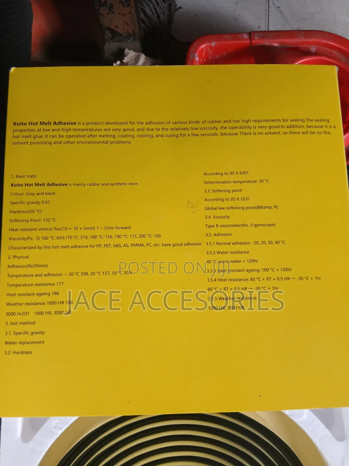 Headlight Sealant Resin