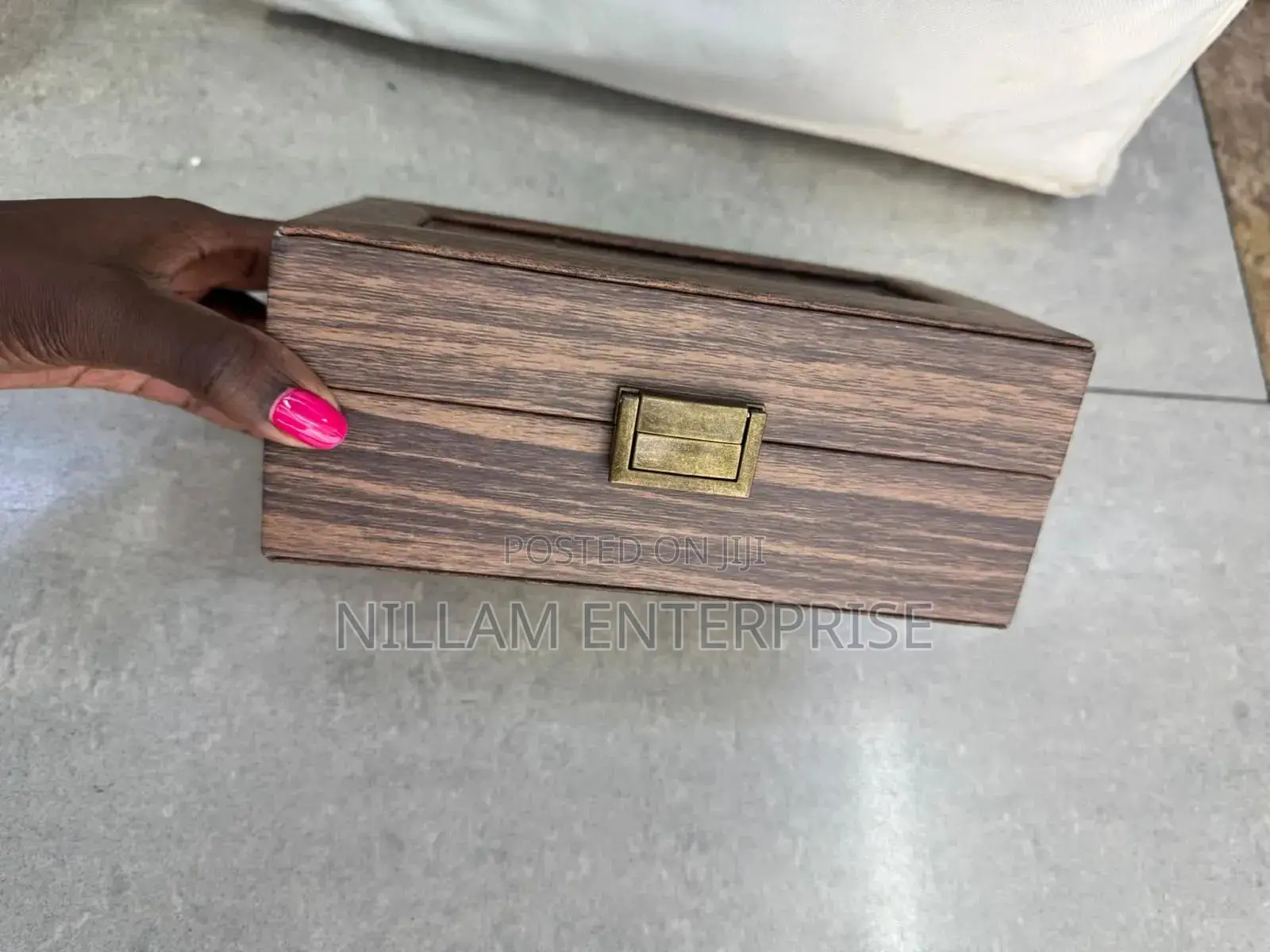 *3 Slots Wooden Quality Watch Organizer/ Storage Box*