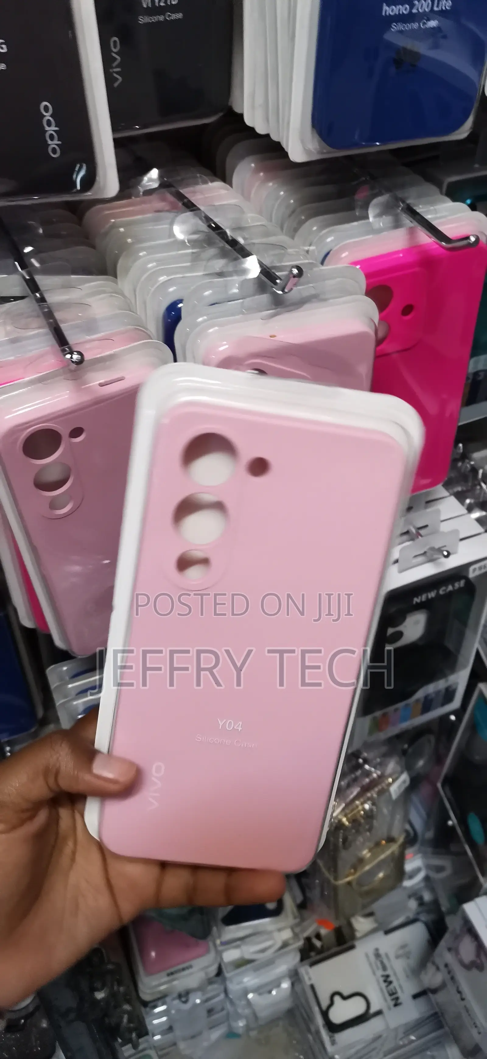 Vivo Y04 Silky-Smooth, Anti-Slip Matte Texture Cover
