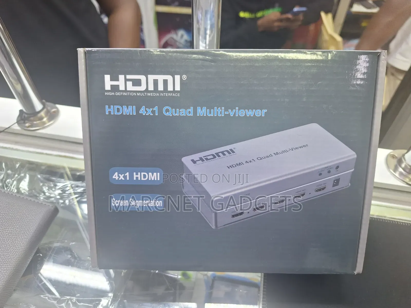 Hdmi 4×1 Quad Multiviewer Screen Segmentation