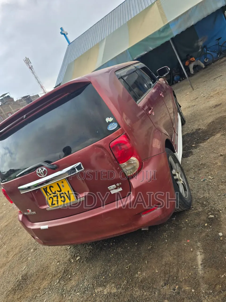 Toyota Corolla Rumion 2009 Maroon