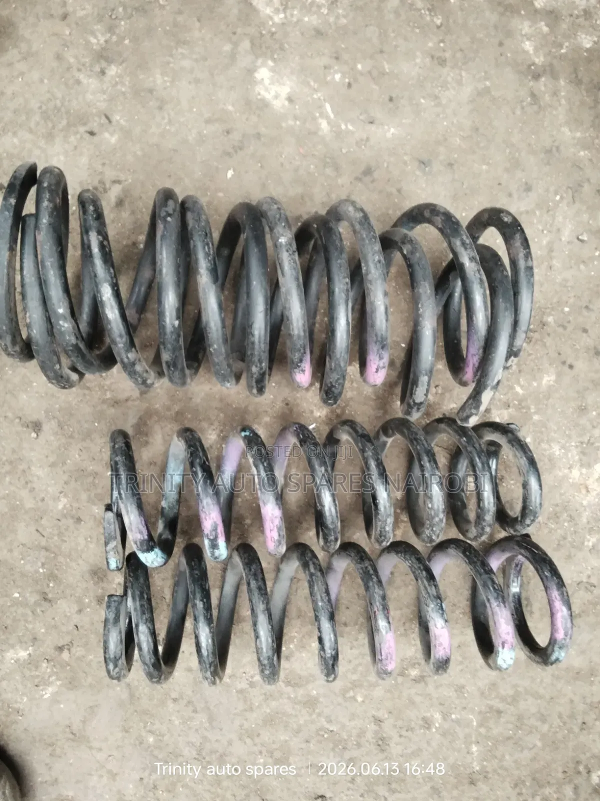 Original Ex Japan Nissan Fuga Front and Rear Heavy Duty Coil Springs