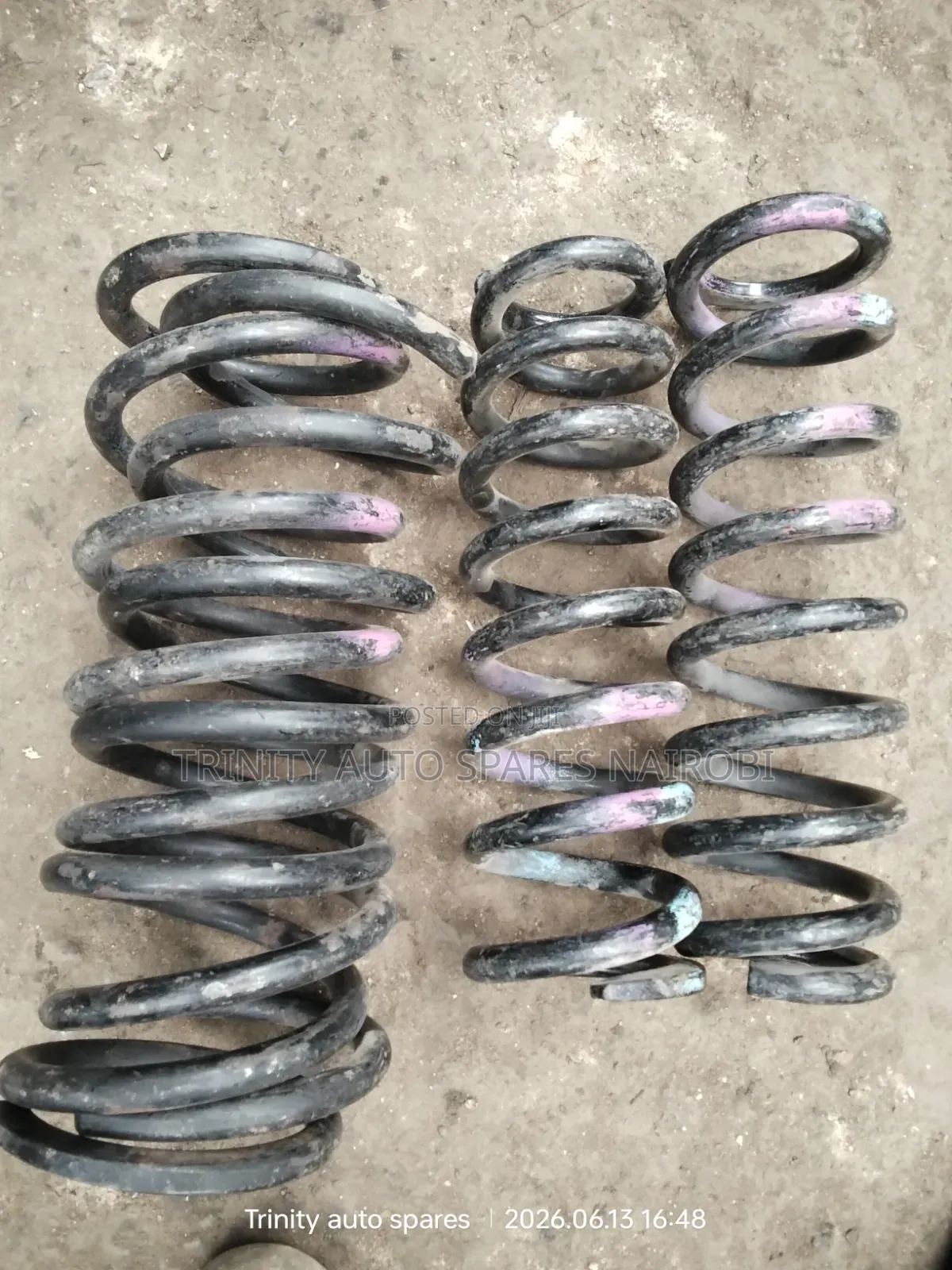 Original Ex Japan Nissan Fuga Front and Rear Heavy Duty Coil Springs